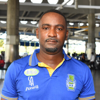Barbados under 15 cricket coach Rohan Nurse